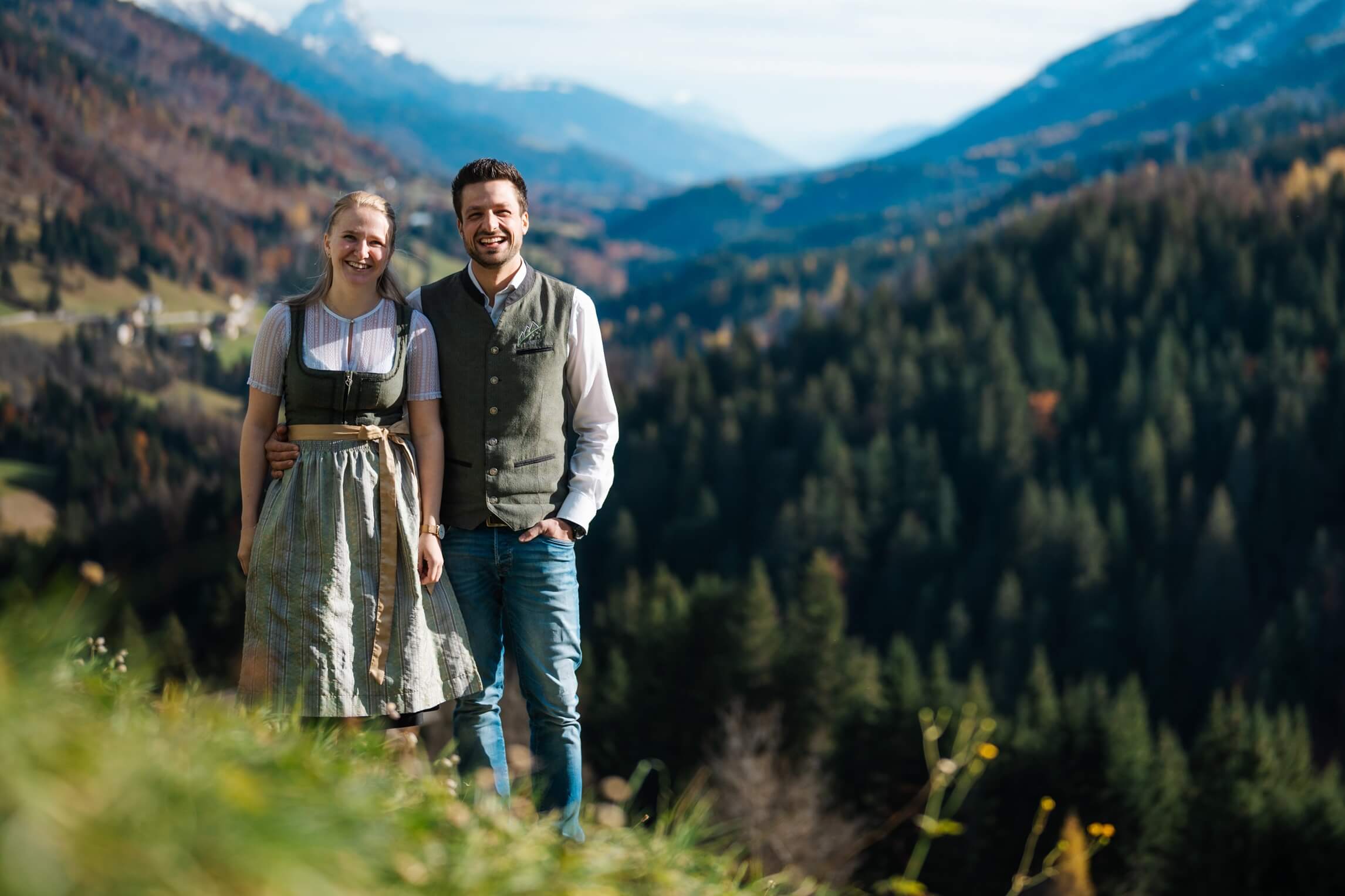 Martin und Selina vom Lahnerhof Slow Food Genusswirt
